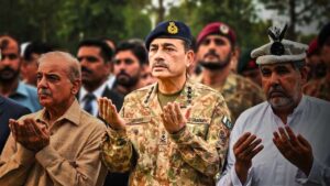 Pakistanis protest against Asim Munir in America