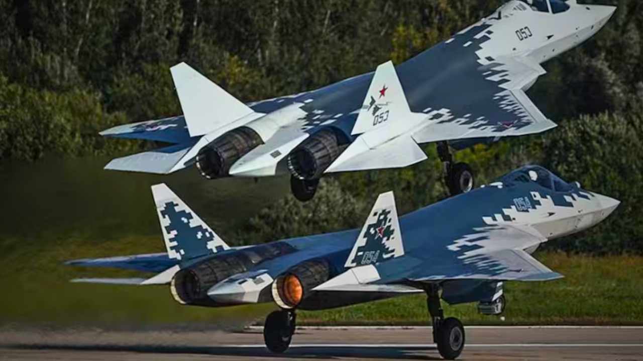 Russian Su-57E Jet