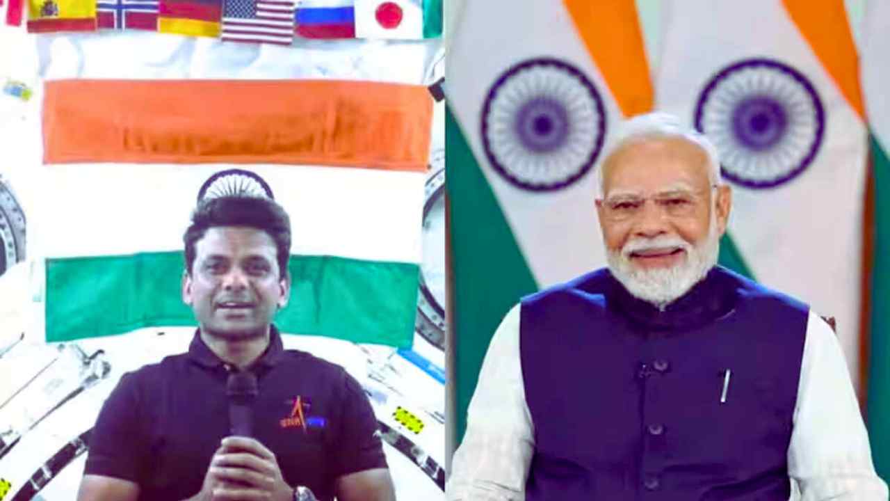 Shubhanshu Shukla Talk With Narendra Modi