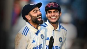 Virat Kohli meets with Indian team in England