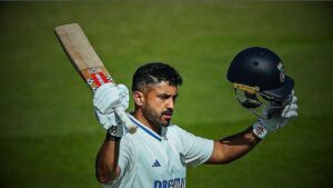 Karun Nair scored a double century for the A team against England
