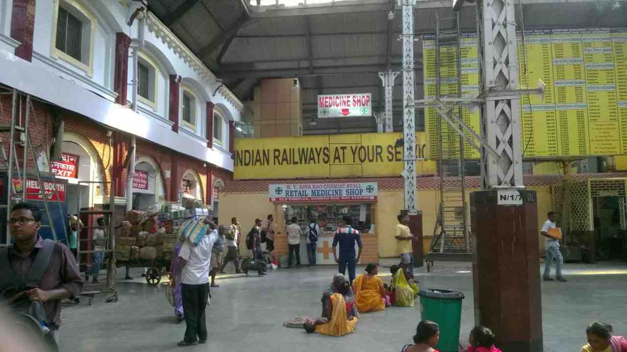 eastern railways ticket