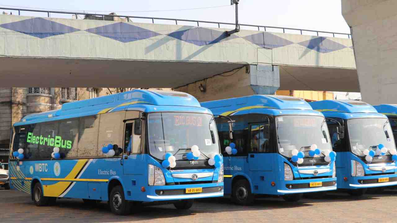 kolkata electric bus