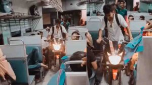train viral video
