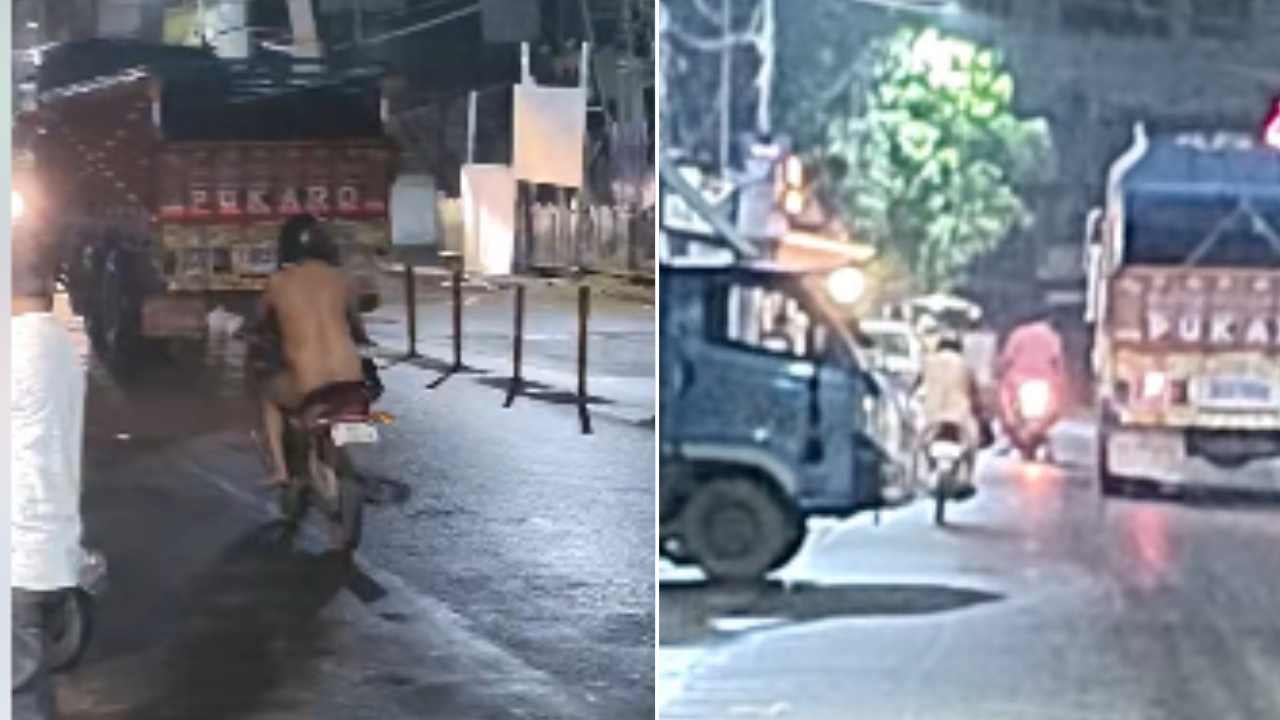 A shocking incident happened in Sulekha, viral video