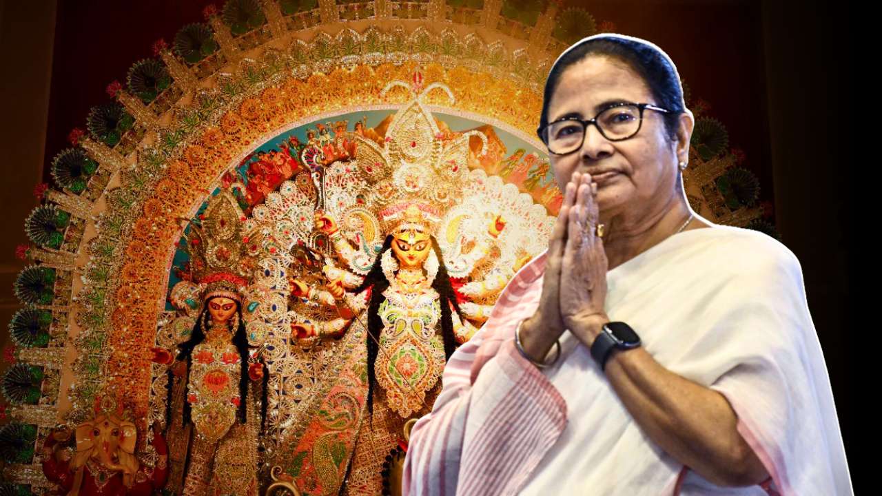 Chief Minister Mamata announces grant to clubs for Durga Puja 2025