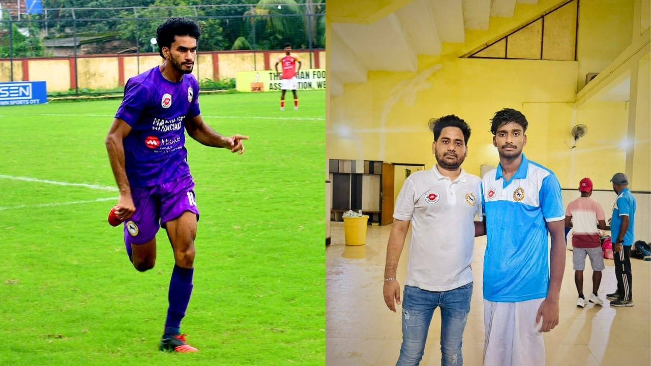 Goalkeeper Arnab Das played against East Bengal even after his mother's death