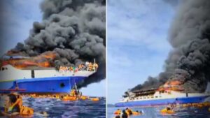 Indonesian Ferry Fire