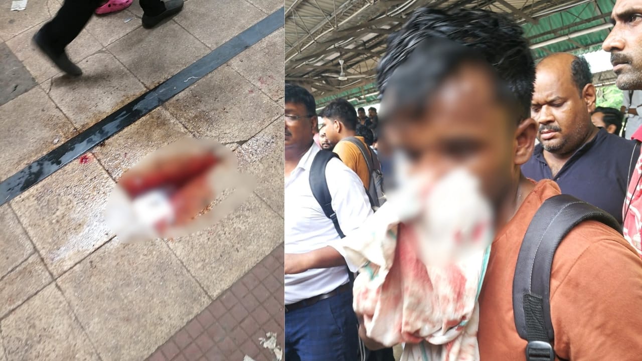 Youths carrying swords riot at Sealdah station on the occasion of Muharram