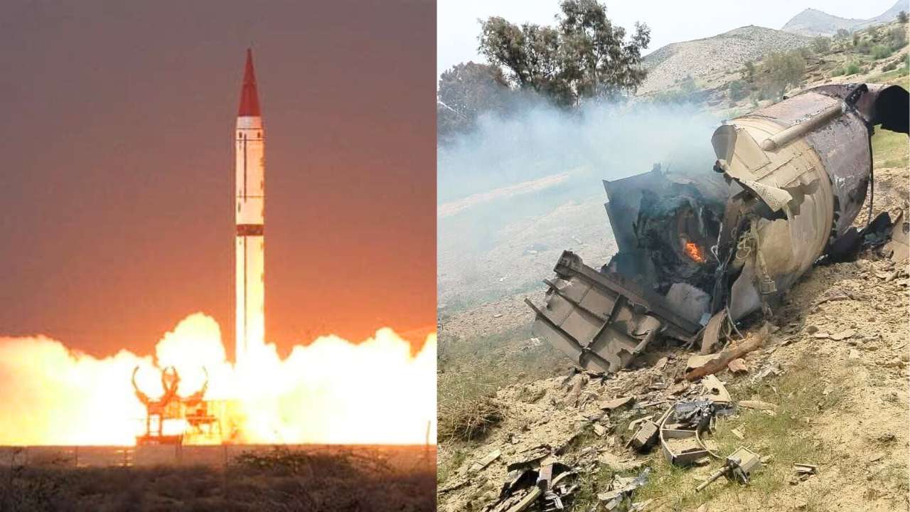 Pakistan Shaheen 3 ballistic missile Crashed Near nuclear facility