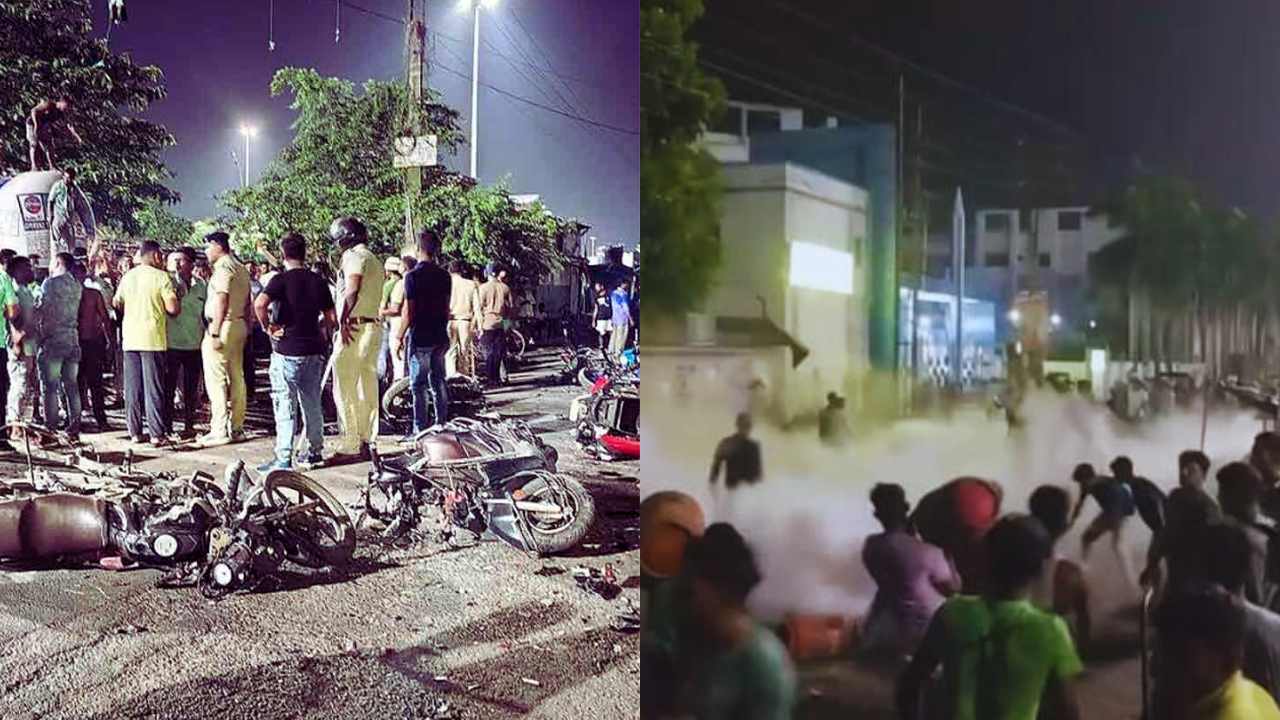 Protests At Budge Budge Bottling Factory