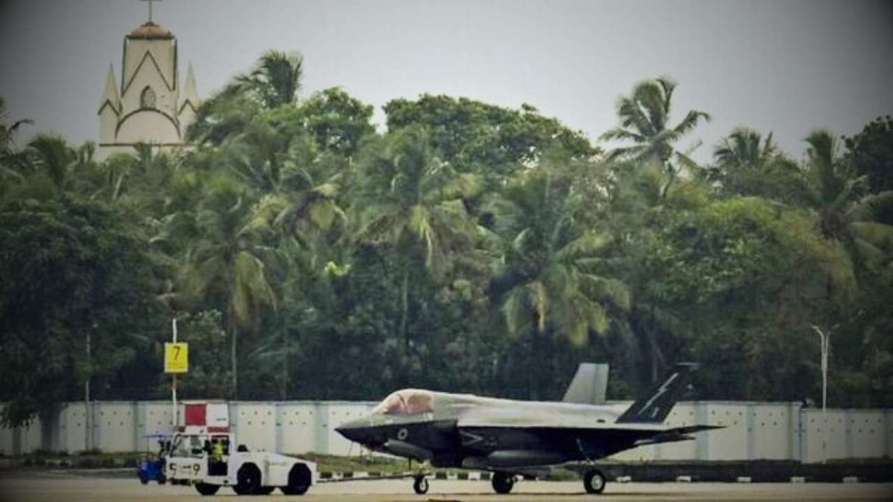 The British Royal Navy F-35B fighter jet has taken off from Kerala.