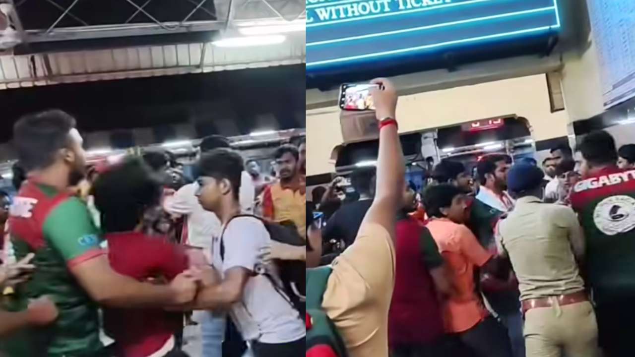Mohun Bagan East Bengal fans clash in Kalyani