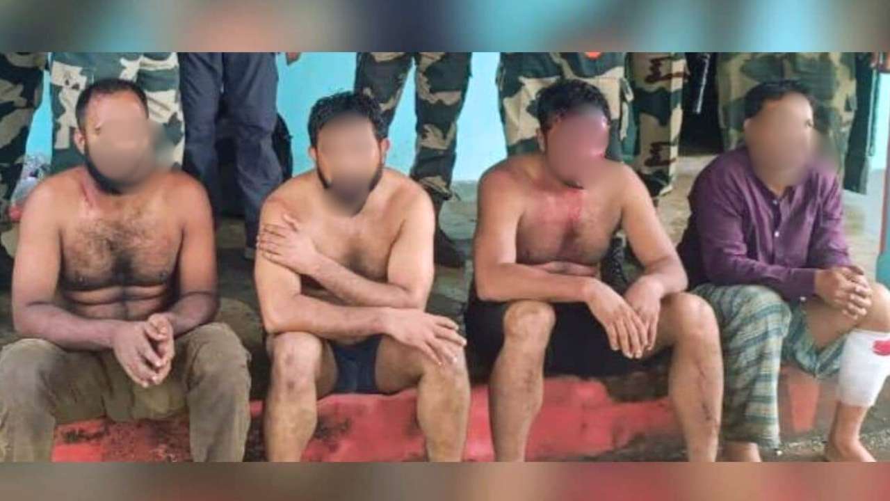 BSF arrests 4 Bangladeshi criminals in Meghalaya