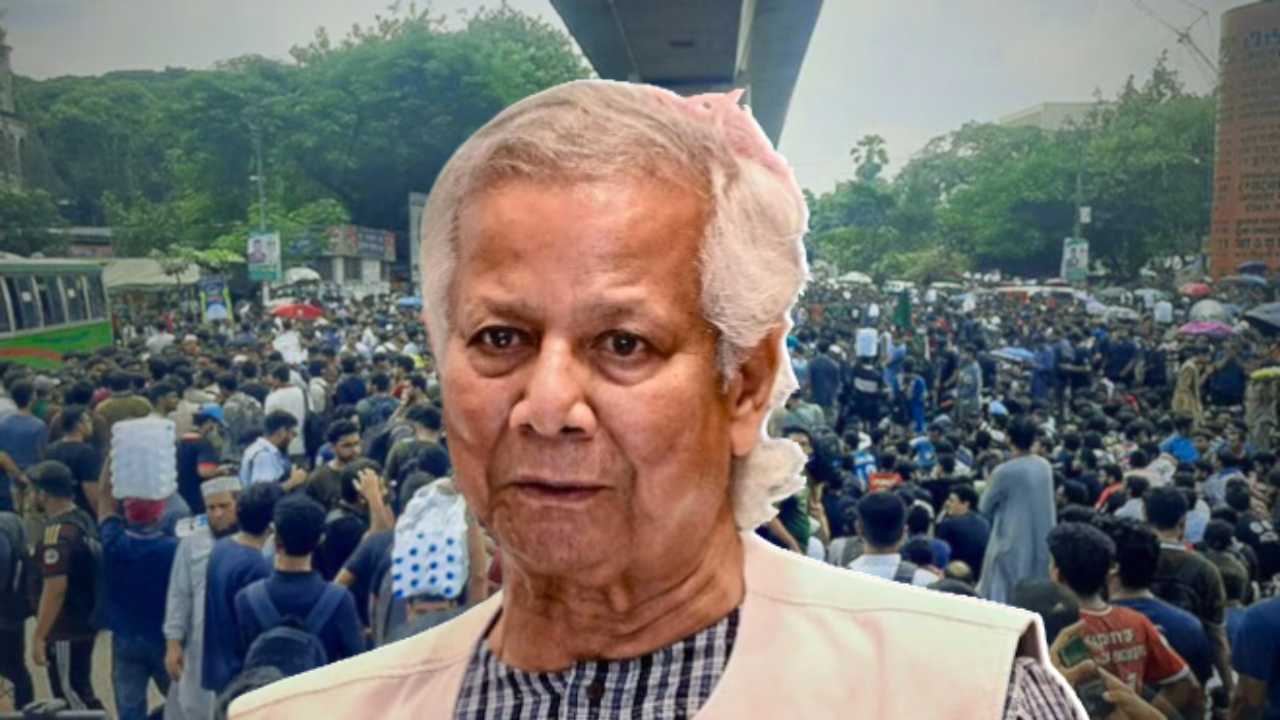 Bangladesh Student protest against Muhammad Yunus government