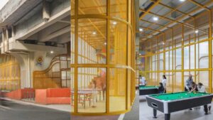Indoor Gaming Room Under Bridge Gujarat