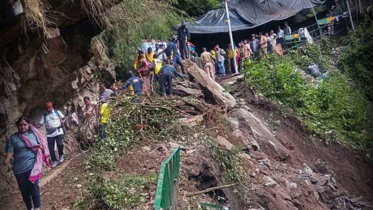 Landslide On Vaishno Devi Route