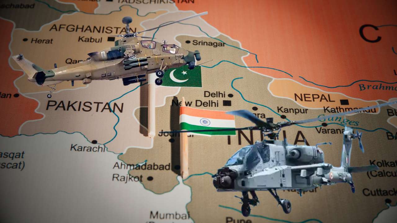 Pakistan Helicopter Vs Indian Helicopter Z-10ME AH-64E Apache Helicopter