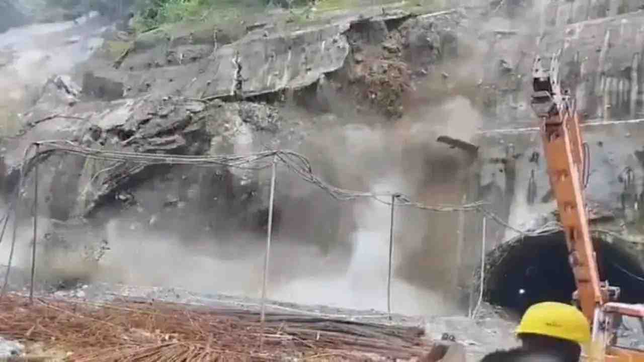 Sevoke Rangpo Railway Project tunnel collapse