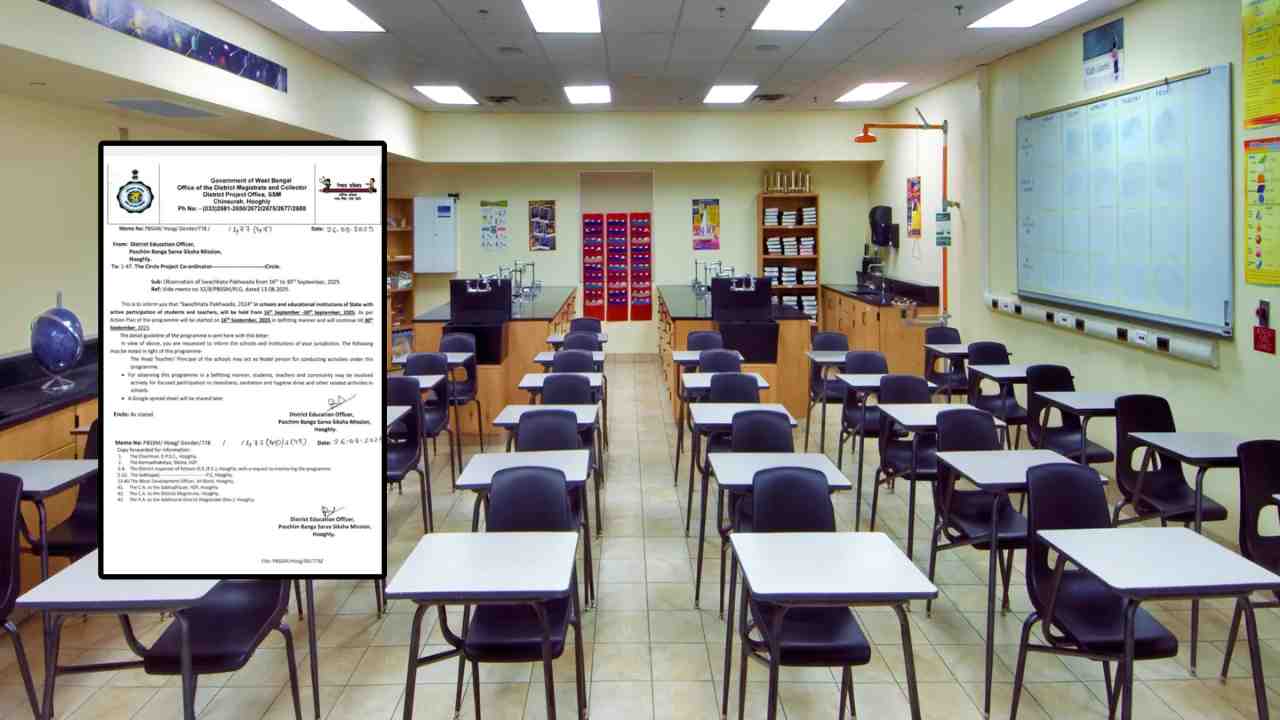 Garga Chatterjee On swachhata pakhwada in West Bengal during Durga Puja