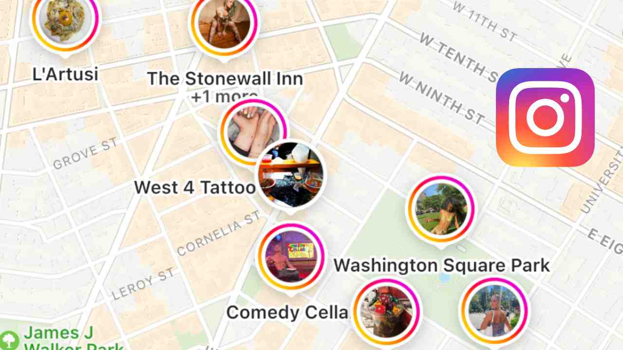 instagram location sharing
