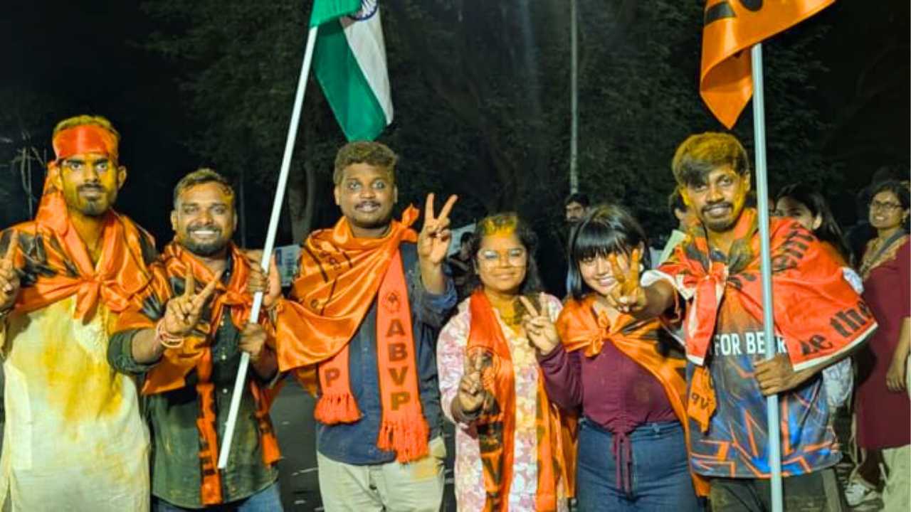 AVBP Wins Student Elections Of Hyderabad Central University