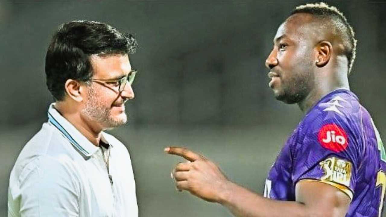 Andre Russell will play for pretoria capitals Under Sourav GangulY