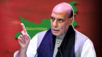 Balochistan On Rajnath Statement baloch leader supports Defence Minister statement