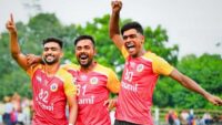 East Bengal Beat United Kolkata And Win the first match in championship ground of CFL