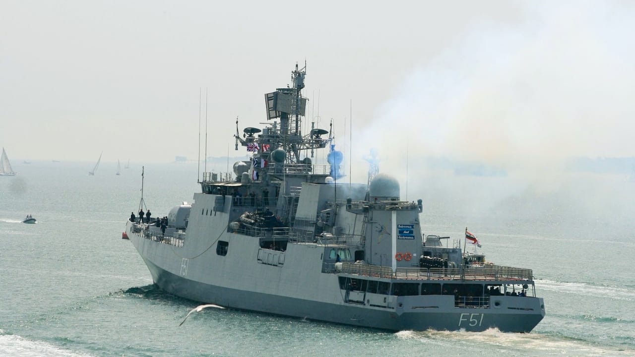 INS Trikand In Cyprus limassol port India strengthening defence ties