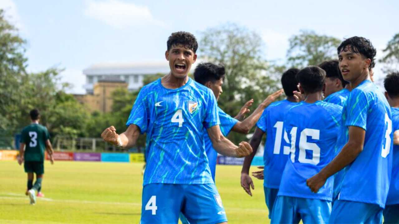 India Vs Pakistan Football Match Pak Team Lost To India