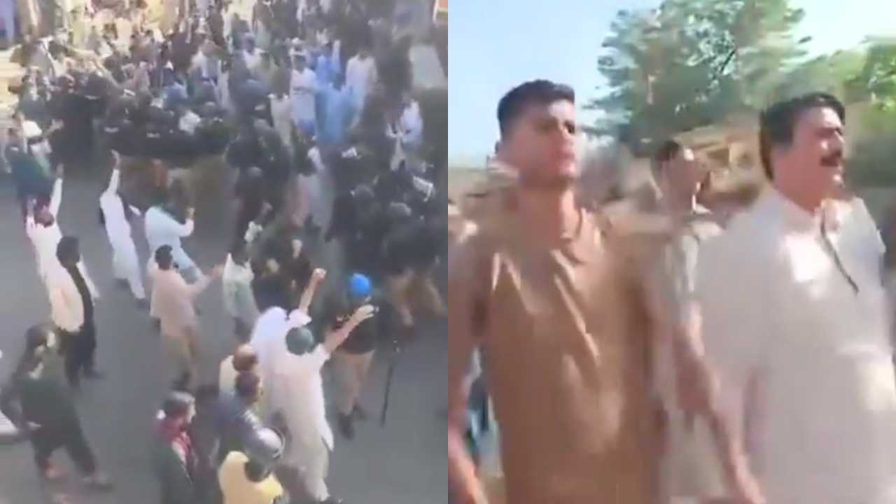 Massive protests In POK against government of Pakistan