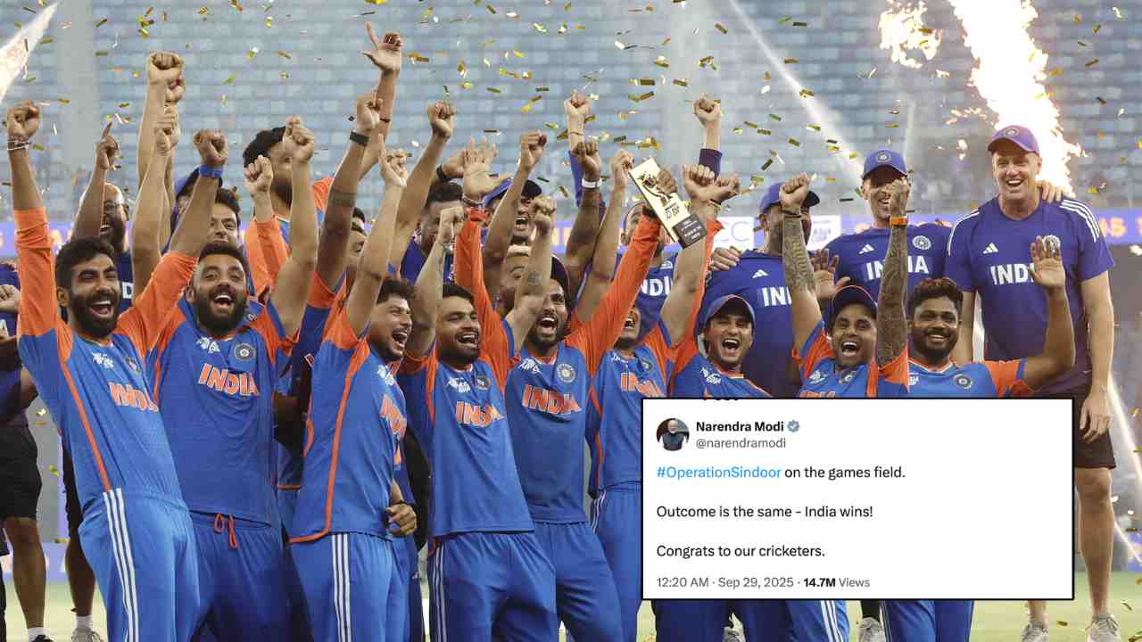 Narendra Modi On Team India Victory X Post-