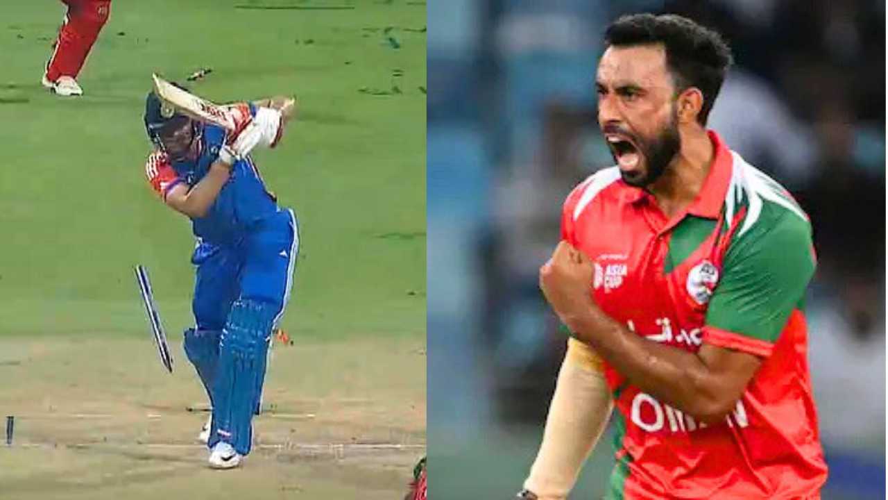 Shubman Gill clean bold by Oman bowler who is Shah Faisal