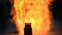 Gas Cylinder Blast In Warehouse Bangladesh