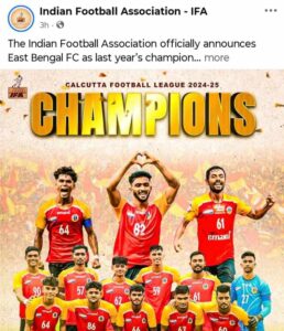 East Bengal CFL Champion