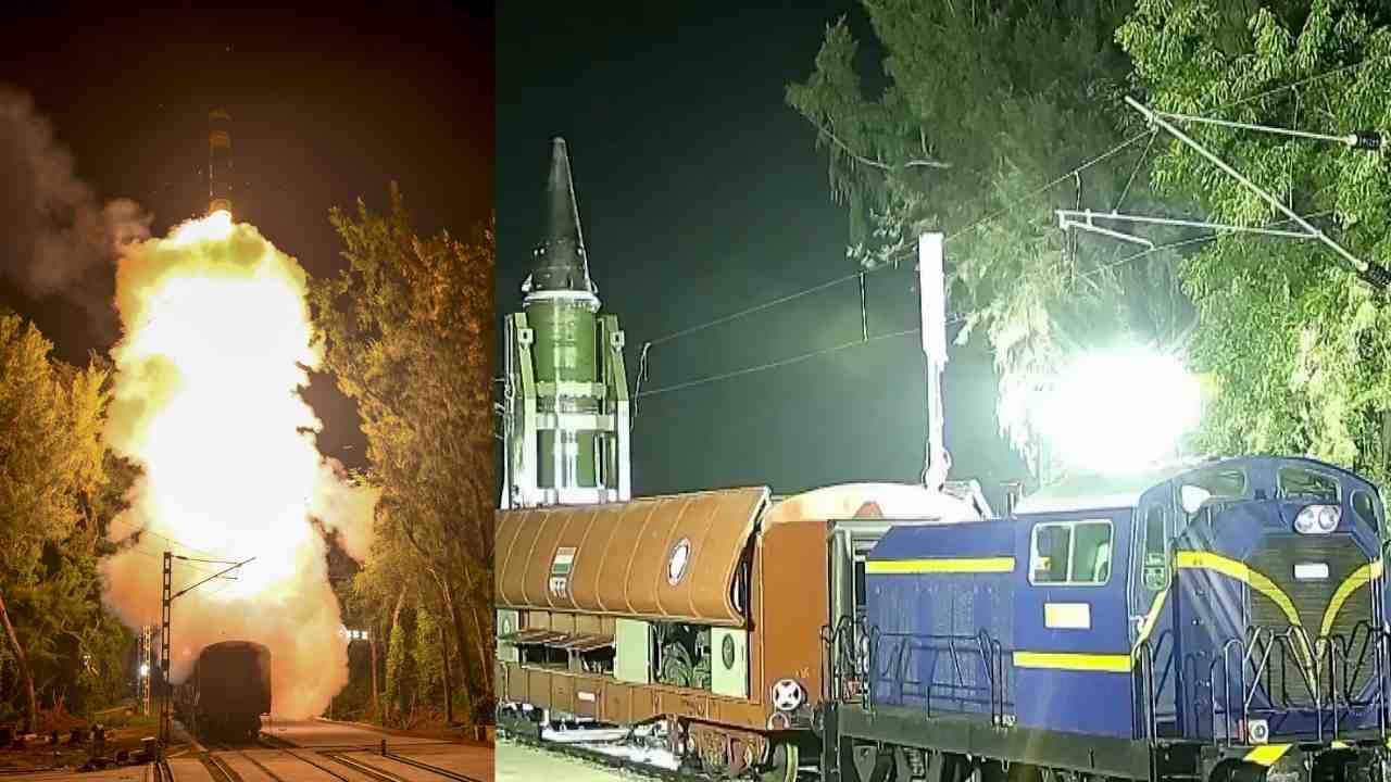 agni prime missile rail based launcher