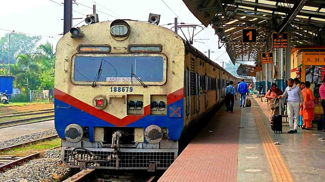 asansol durgapur train eastern railway zone