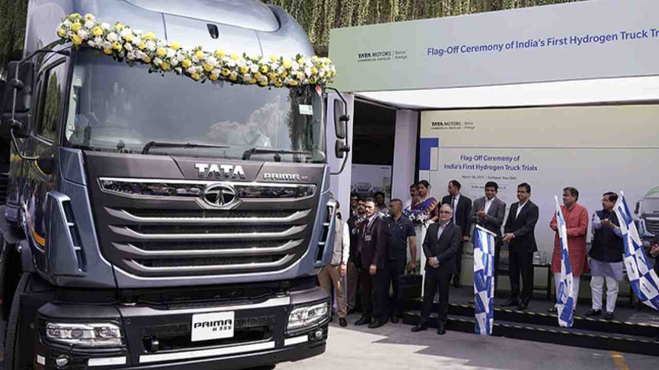 hydrogen truck india