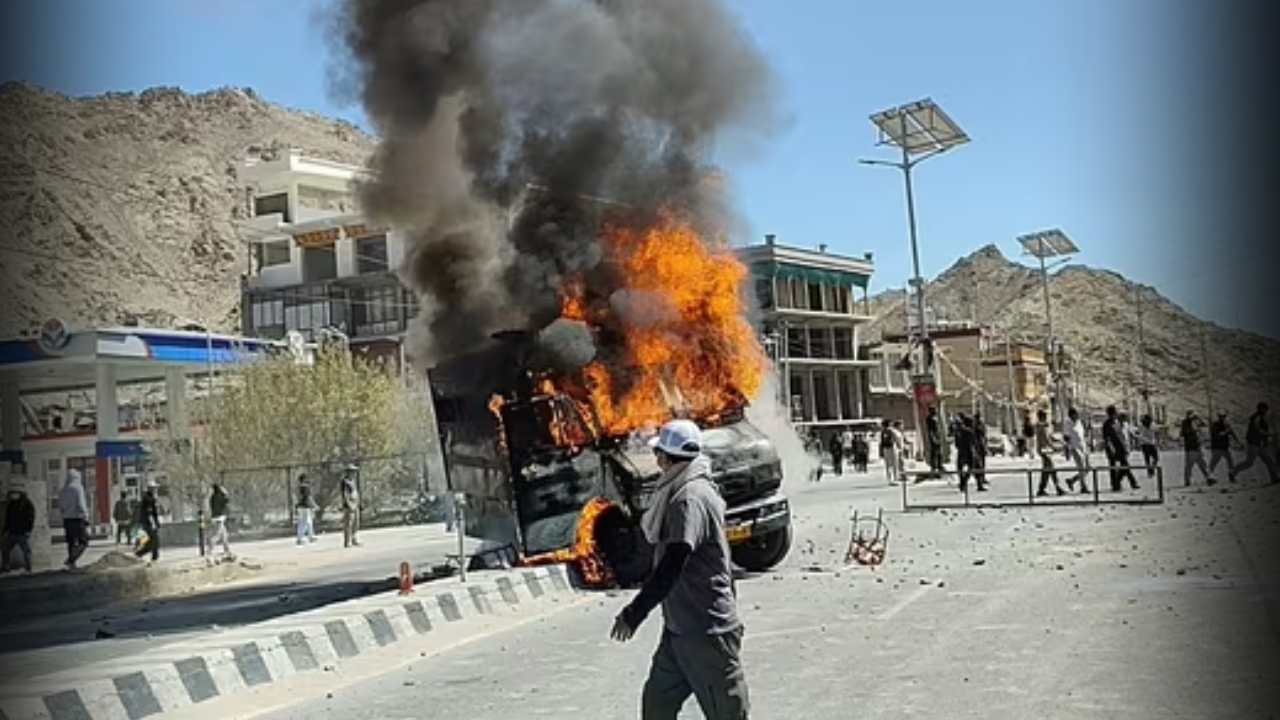 leh ladakh protest