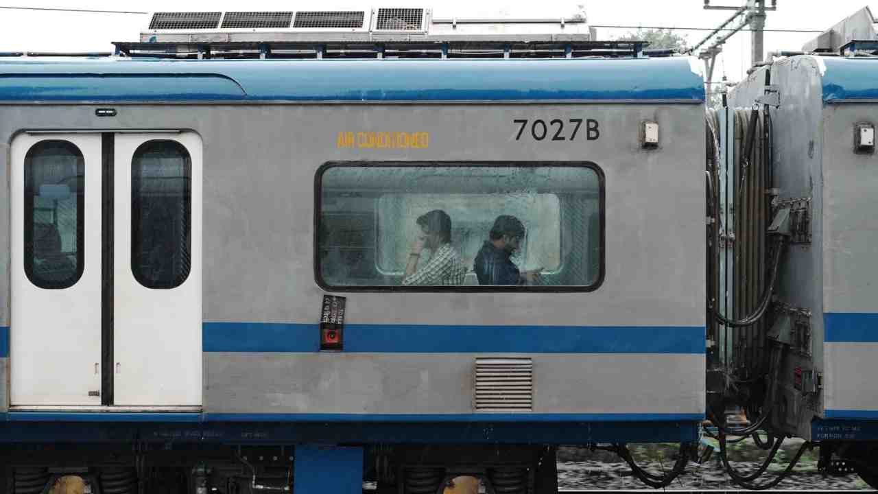 local train automatic door