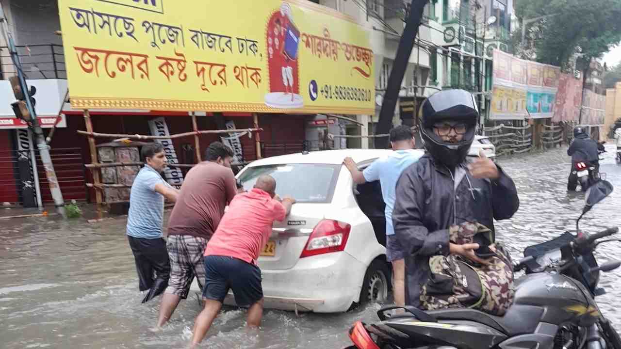 weather update durga puja rain