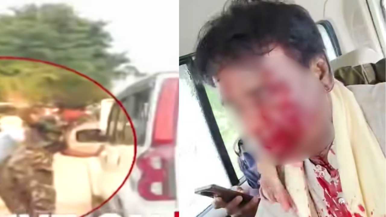 Attack On BJP Leaders During Flood Visit