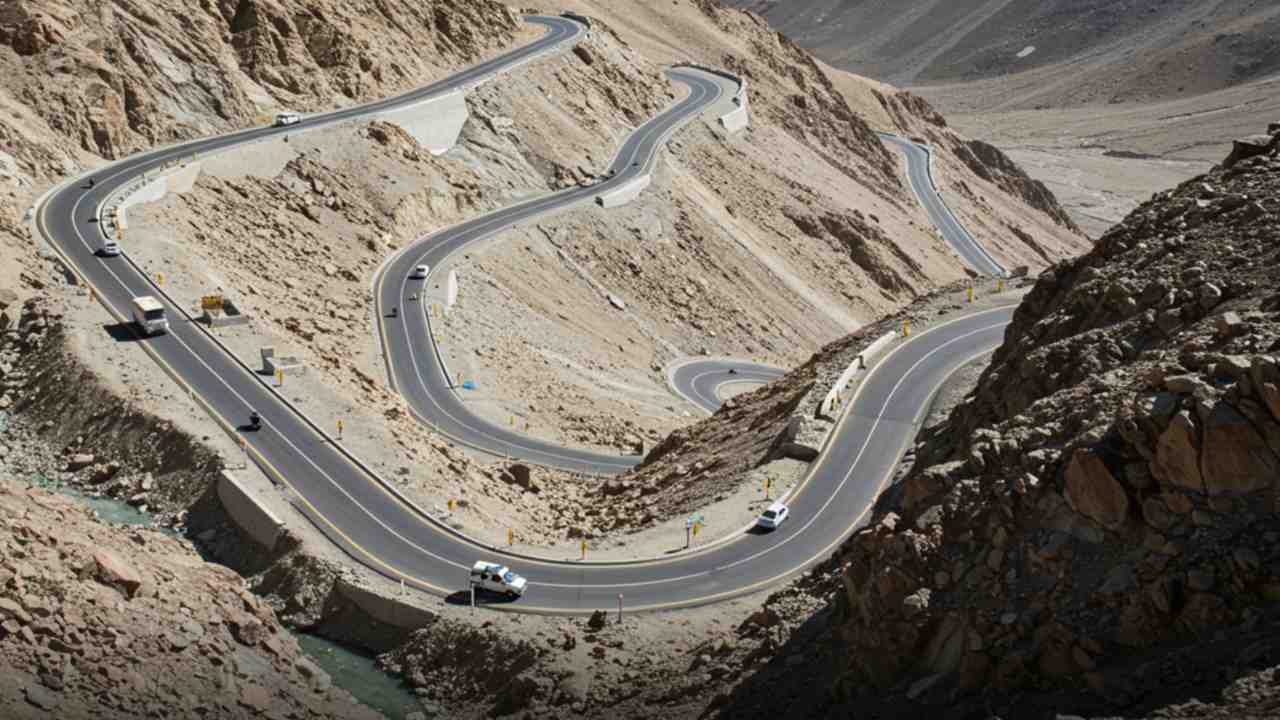 BRO Builds World Highest Motorable Road At 19,400 ft in Ladakh