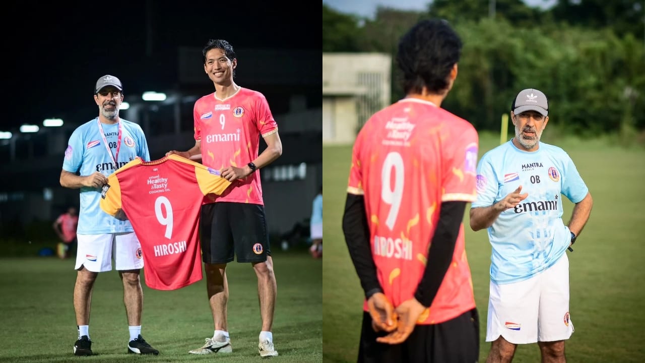 East Bengal FC 2025 IFA Shield Oscar Bruzon on Derby