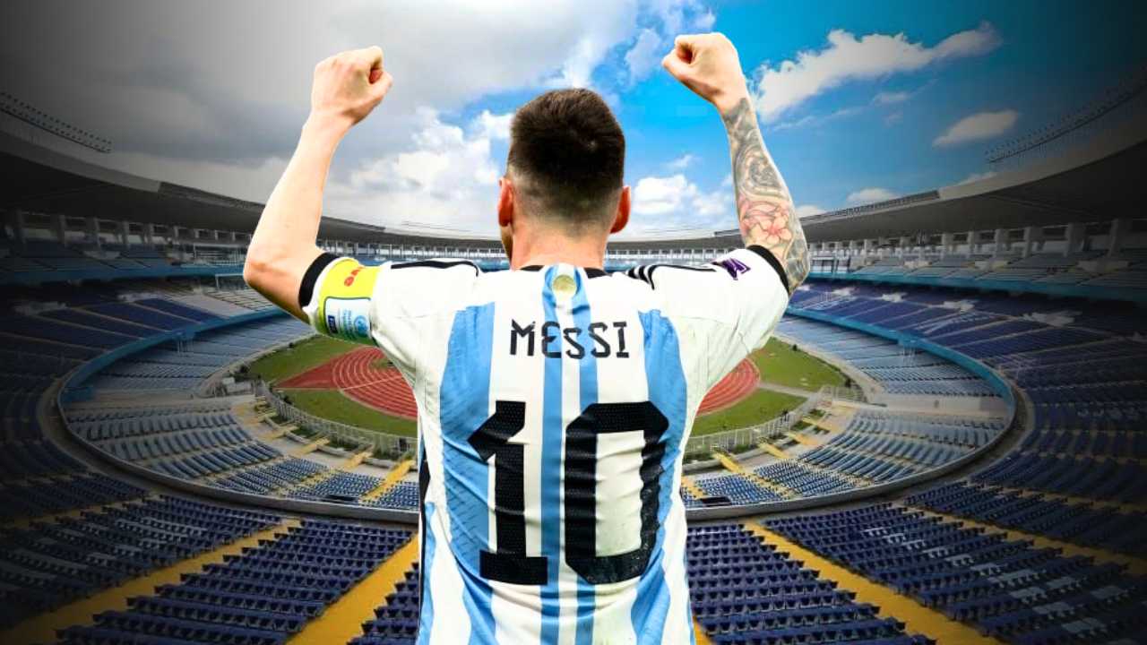 East Bengal Vs Mohun Bagan Derby During Lionel Messi Kolkata Tour