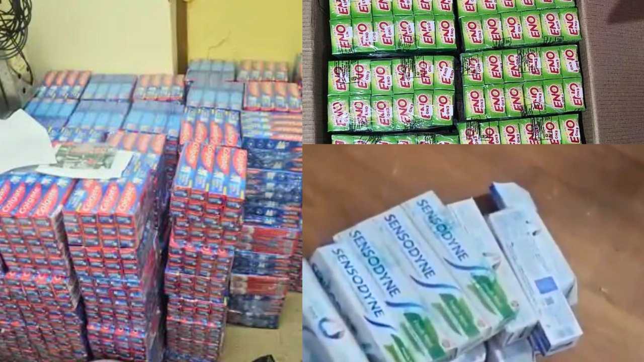 Fake Colgate Toothpaste Factory In Gujarat kutch