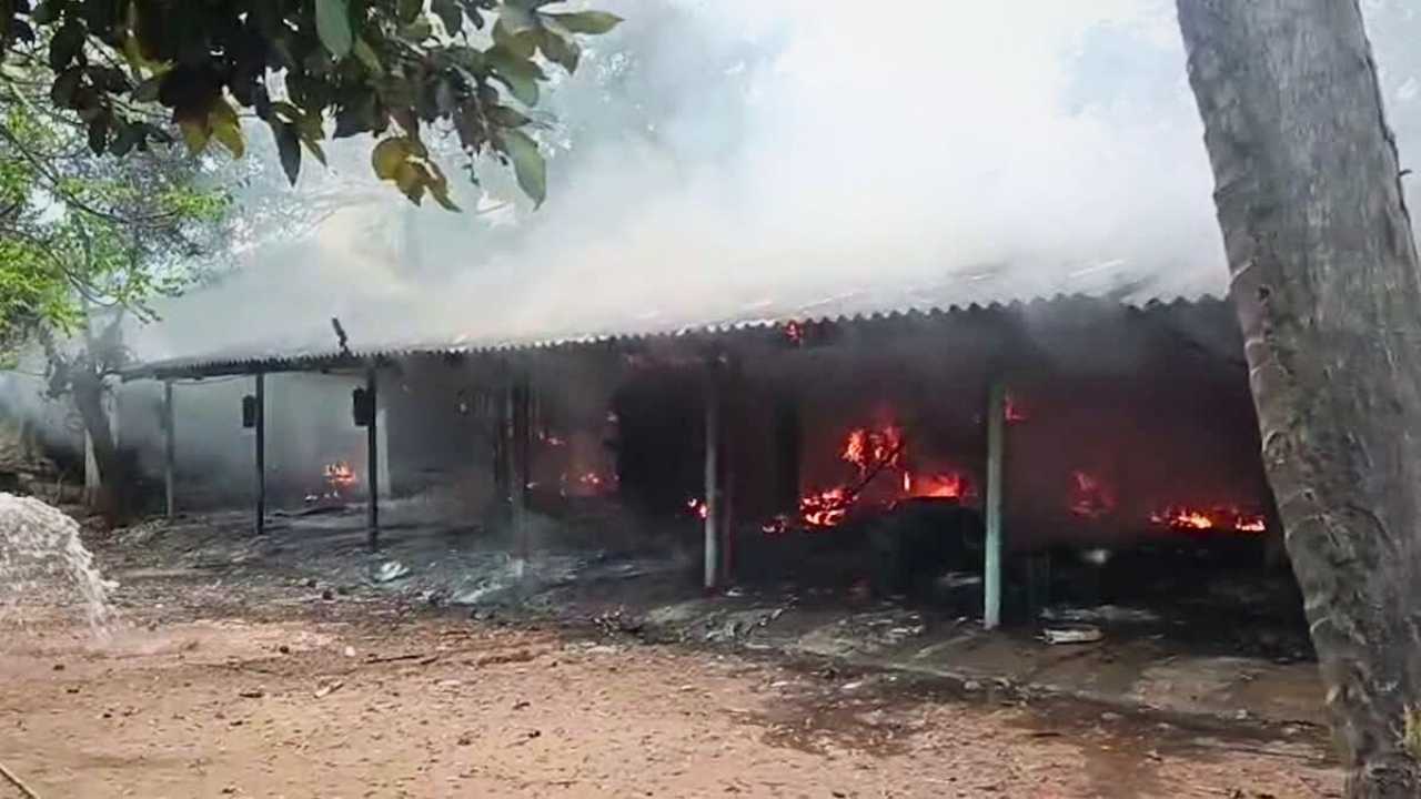 Fire At Firecracker Factory Andhra Pradesh