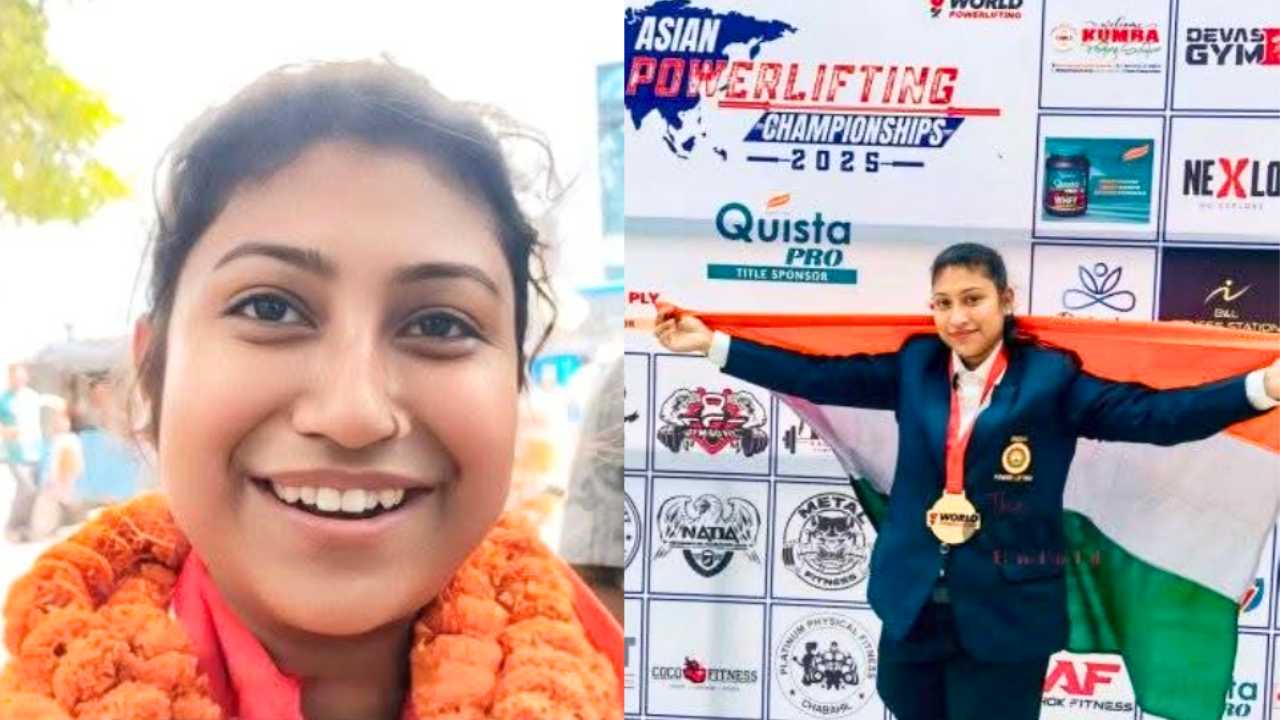 Gitanjali Shah Wins Gold For India in Asian Powerlifting Championships 2025
