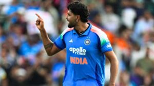 Harshit Rana New Record with four wickets in 3rd one day against Australia